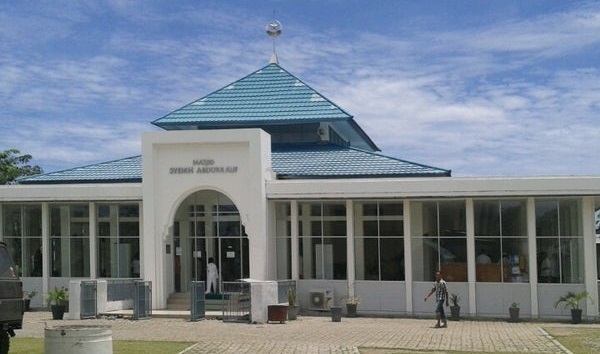 Masjid Syeikh Abdurrauf Tempo Dulu